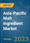Asia-Pacific Malt Ingredient Market - Growth, Trends, COVID-19 Impact, and Forecasts (2023-2028) - Product Thumbnail Image