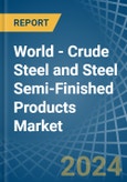 World - Crude Steel and Steel Semi-Finished Products - Market Analysis, Forecast, Size, Trends and Insights- Product Image