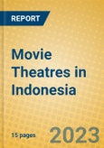 Movie Theatres in Indonesia: ISIC 9212- Product Image