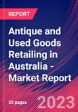 Antique and Used Goods Retailing in Australia - Industry Market Research Report- Product Image