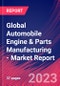 Global Automobile Engine & Parts Manufacturing - Industry Market Research Report - Product Thumbnail Image