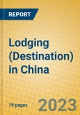 Lodging (Destination) in China- Product Image