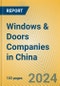 Windows & Doors Companies in China - Product Image