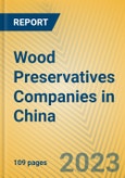 Wood Preservatives Companies in China- Product Image