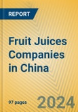 Fruit Juices Companies in China- Product Image