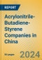 Acrylonitrile-Butadiene-Styrene Companies in China - Product Thumbnail Image