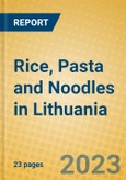 Rice, Pasta and Noodles in Lithuania- Product Image