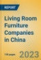 Living Room Furniture Companies in China - Product Image