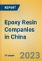 Epoxy Resin Companies in China - Product Image