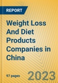 Weight Loss And Diet Products Companies in China- Product Image