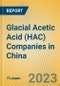 Glacial Acetic Acid (HAC) Companies in China - Product Image