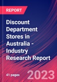 Discount Department Stores in Australia - Industry Research Report- Product Image