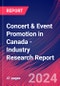 Concert & Event Promotion in Canada - Industry Research Report - Product Image
