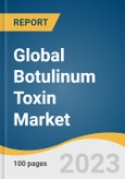 Global Botulinum Toxin Market Size, Share & Trends Analysis Report by Product Type (Type A, Type B), Application (Therapeutic, Aesthetic), End-use (Dermatology Clinics, Cosmetic Centers & Medspas), Region, and Segment Forecasts, 2024-2030- Product Image