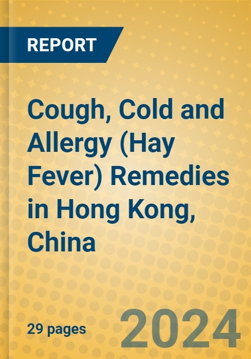 Cough Cold and Allergy Hay Fever Remedies in Hong Kong China
