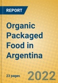 Organic Packaged Food in Argentina- Product Image