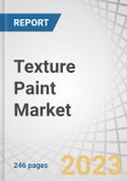 Texture Paint Market by Resin Type (Acrylic and Epoxy), Technology (Water Based, Solvent Based), Product Type (Interior and Exterior), Application (Residential and Non - Residential), & Region (Asia Pacific, Europe, North America - Global Forecast to 2028- Product Image