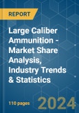 Large Caliber Ammunition - Market Share Analysis, Industry Trends & Statistics, Growth Forecasts 2019 - 2029- Product Image