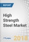 High Strength Steel Market by Type (High Strength Low Alloy, Dual Phase, Bake Hardenable, Carbon Manganese), End-Use Industry (Automotive, Yellow Goods & Mining Equipment, Construction, Aviation & Marine), and Region - Global Forecast to 2023 - Product Thumbnail Image