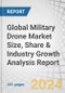 Global Military Drone Market Size, Share & Industry Growth Analysis Report by Platform, Type (Fixed Wing, Rotary Wing, & Hybrid), Application, MTOW, Propulsion (Fuel Powered & Battery Powered), Operation Mode, Launching Mode & Region - Forecast to 2028 - Product Image