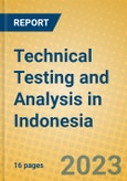 Technical Testing and Analysis in Indonesia: ISIC 7422- Product Image