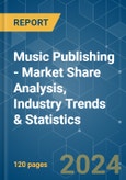 Music Publishing - Market Share Analysis, Industry Trends & Statistics, Growth Forecasts 2019 - 2029- Product Image