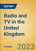 Radio and TV in the United Kingdom: ISIC 9213- Product Image