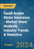 Saudi Arabia Motor Insurance - Market Share Analysis, Industry Trends & Statistics, Growth Forecasts 2020 - 2029- Product Image