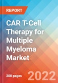 CAR T-Cell Therapy for Multiple Myeloma - Market Insight, Epidemiology and Market Forecast -2032- Product Image