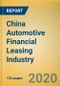 China Automotive Financial Leasing Industry Report, 2020-2026 - Product Thumbnail Image