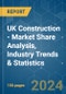 UK Construction - Market Share Analysis, Industry Trends & Statistics, Growth Forecasts 2020 - 2029 - Product Image