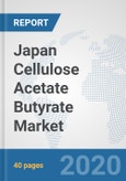 Japan Cellulose Acetate Butyrate Market: Prospects, Trends Analysis, Market Size and Forecasts up to 2025- Product Image