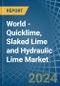 World - Quicklime, Slaked Lime and Hydraulic Lime - Market Analysis, Forecast, Size, Trends and Insights - Product Image