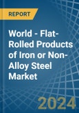 World - Flat-Rolled Products of Iron or Non-Alloy Steel - Market Analysis, Forecast, Size, Trends and Insights- Product Image