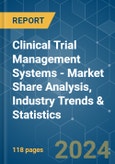Clinical Trial Management Systems - Market Share Analysis, Industry Trends & Statistics, Growth Forecasts 2019 - 2029- Product Image