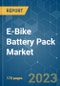 E-Bike Battery Pack Market - Growth, Trends, COVID-19 Impact, and Forecasts (2023-2028) - Product Thumbnail Image