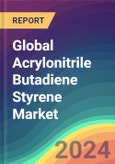 Global Acrylonitrile Butadiene Styrene Market Analysis: Plant Capacity, Location, Technology, Production, Operating Efficiency, Demand & Supply, End Use, Sales Channel, Regional Demand, Company Share, Manufacturing Process , Industry Market Size, Foreign Trade, 2015-2035- Product Image