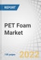 PET Foam Market by Raw Material (Virgin PET and Recycled PET), Grade (Low-density and High-density), Application (Wind Energy, Transportation, Marine, Building & Construction, Packaging) and Region - Global Forecast to 2027 - Product Image