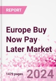 Europe Buy Now Pay Later Business and Investment Opportunities Databook - 75+ KPIs on BNPL Market Size, End-Use Sectors, Market Share, Product Analysis, Business Model, Demographics - Q1 2024 Update- Product Image