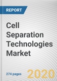 Cell Separation Technologies Market by Product, Technology, Application and End User: Global Opportunity Analysis and Industry Forecast, 2020-2027- Product Image