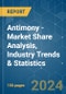 Antimony - Market Share Analysis, Industry Trends & Statistics, Growth Forecasts 2019 - 2029 - Product Image