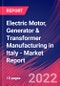 Electric Motor, Generator & Transformer Manufacturing in Italy - Industry Market Research Report - Product Thumbnail Image
