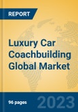 Luxury Car Coachbuilding Global Market Insights 2023, Analysis and Forecast to 2028, by Manufacturers, Regions, Technology, Application, Product Type- Product Image