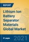Lithium Ion Battery Separator Materials Global Market Insights 2021, Analysis and Forecast to 2026, by Manufacturers, Regions, Technology, Application, Product Type - Product Thumbnail Image