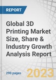 Global 3D Printing Market Size, Share & Industry Growth Analysis Report by Offering (Printer, Material, Software, Service), Process, Application, Vertical, Technology and Region - Growth Drivers and Industry Forecast to 2028- Product Image