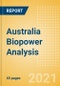 Australia Biopower Analysis - Market Outlook to 2030, Update 2021 - Product Thumbnail Image