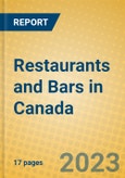 Restaurants and Bars in Canada- Product Image