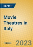 Movie Theatres in Italy- Product Image