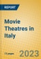 Movie Theatres in Italy - Product Image