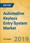 Automotive Keyless Entry System Market - Global Outlook and Forecast 2019-2024 - Product Thumbnail Image